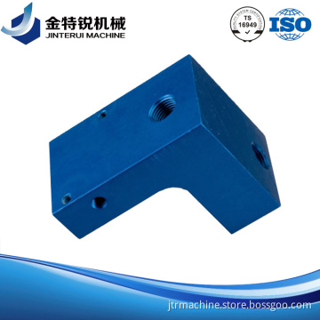 Aluminum casting Drilled Block